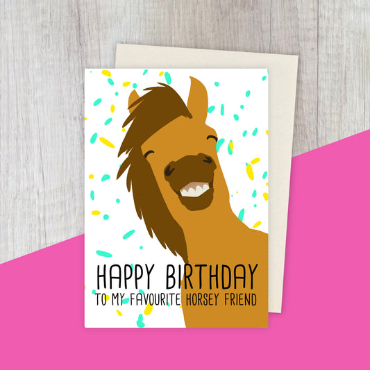 Funny Horse Cards Perfect For 2023