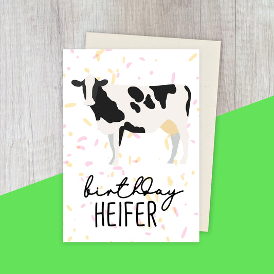 Birthday Heifer Card