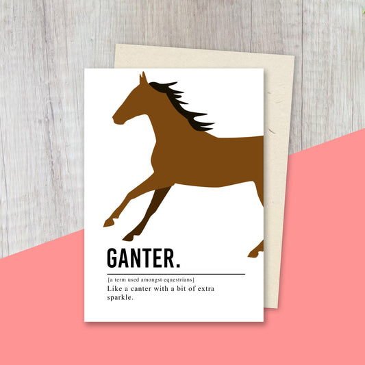 Ganter A5 Greetings Card