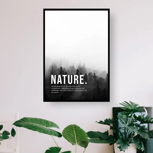Nature Forest Artwork Poster Print