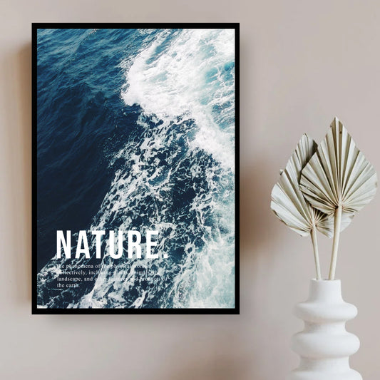 Nature Ocean Artwork Poster Print