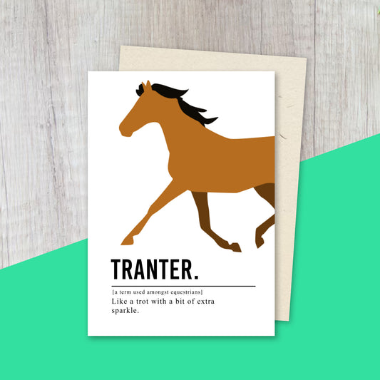 Tranter A5 Greetings Card